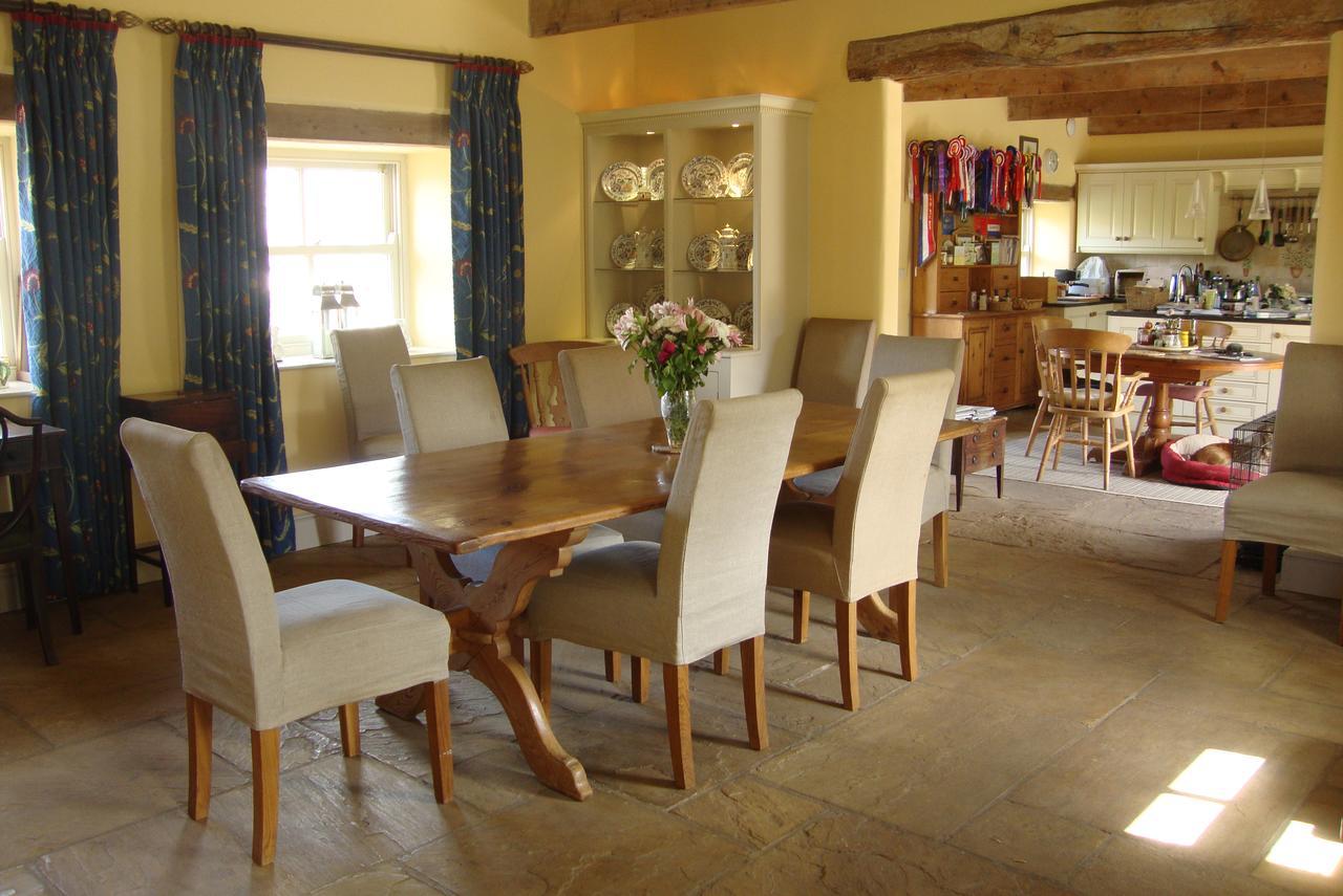 Capple Bank Farm Bed & Breakfast Wensley Exterior photo
